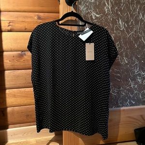 Halogen Cap Sleeve Blouse